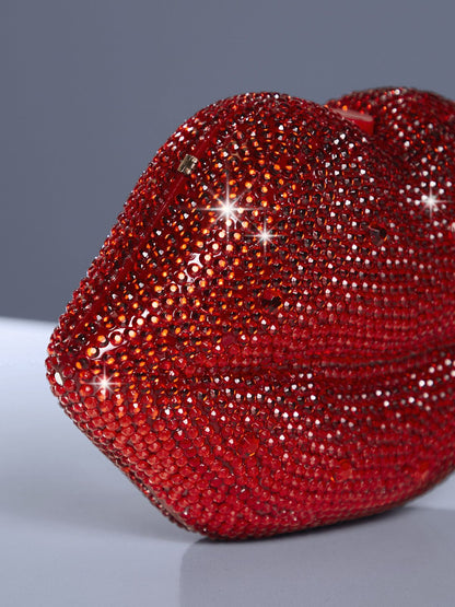 Adagio Flaming Red Lip Bag 