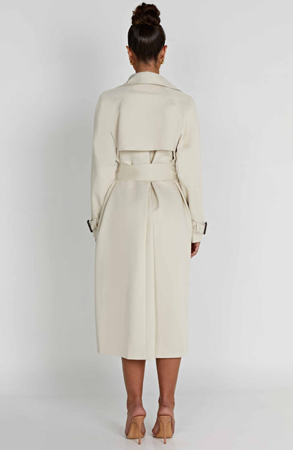 Camila Trench Coat – Sand