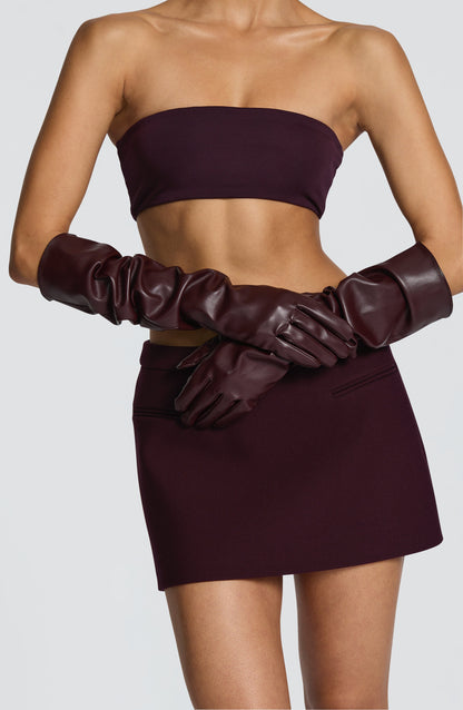 Frankie Gloves - Plum